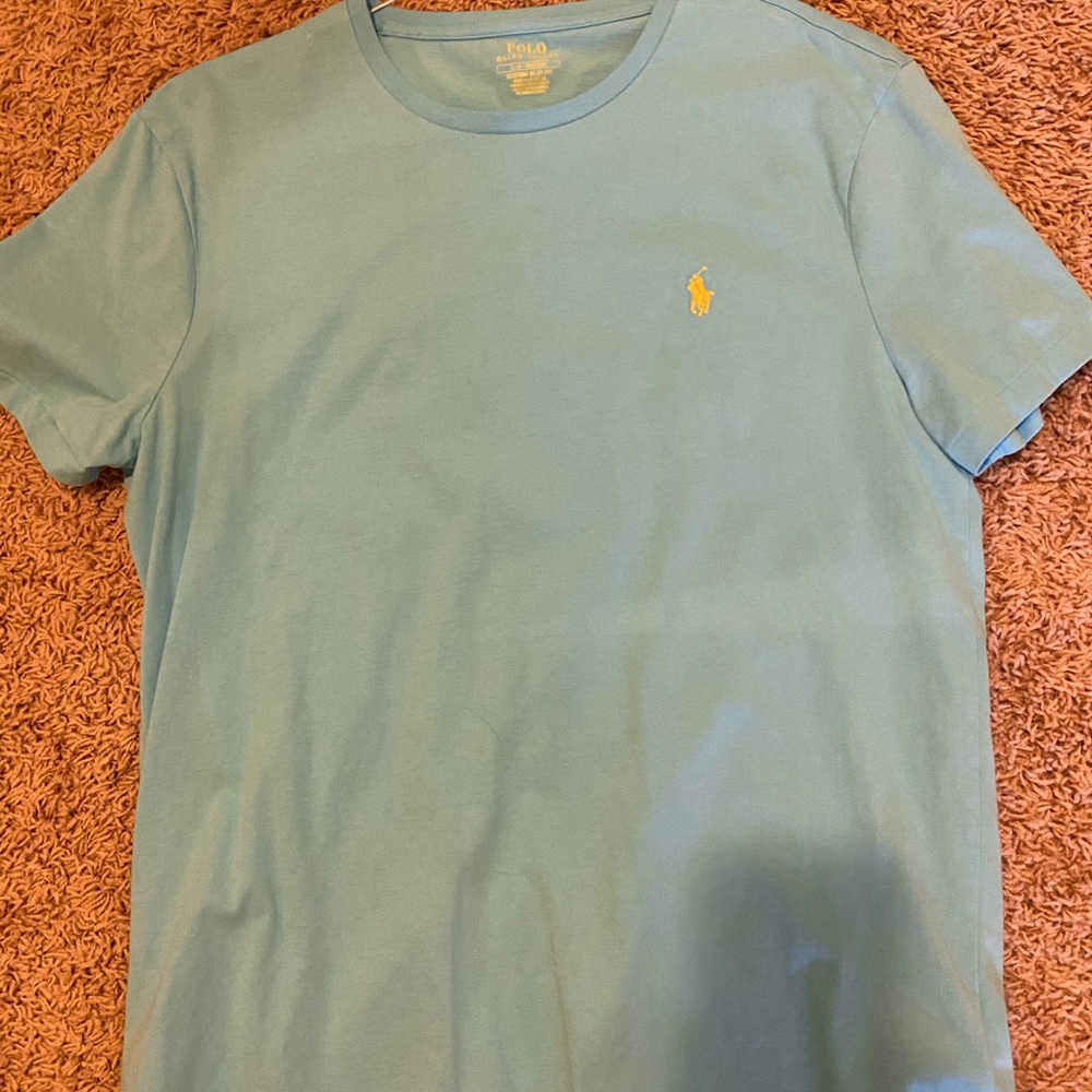 Polo shirt sleeve t-shirts size large